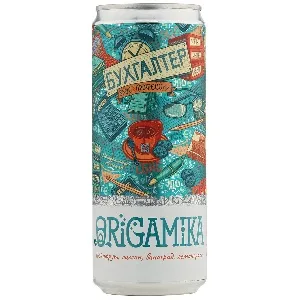 Напиток ORIGAMIKA безалкогольный БУХГАЛТЕР грейпфрутом, лимоном, виноградом и лемонграссом /жесть/ 330мл*8