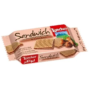 Сэндвич LOACKER SANDWICH с лесным орехом 25г*25 Сэндвич LOACKER SANDWICH с лесным орехом 25г*25
