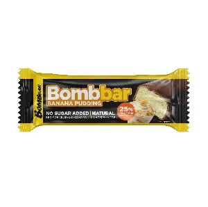 Батончик BOMBBAR глазированный Банановый пудинг /флоу-пак/ 40г*30