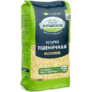 Крупа АЛТАЙСКОЕ Пшеничная Полтавская №4 ГОСТ /пакет/ 600г*12 Крупа АЛТАЙСКОЕ Пшеничная Полтавская №4 ГОСТ /пакет/ 600г*12