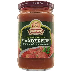 ***Соус КИНТО томатный "Традиционное Чахохбили" /стекло/ 350мл*8 ***Соус КИНТО томатный "Традиционное Чахохбили" /стекло/ 350мл*8