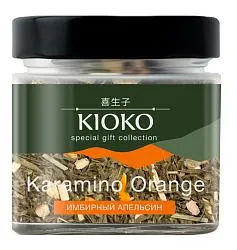 Набор KIOKO OSHIMA SPIRIT Коллекция зеленого чая и улунов /деревянная коробка с крышкой/ 80г*6