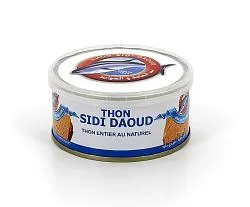 Тунец SIDI DAOUD филе в собственном соку /жесть/ 160г*50