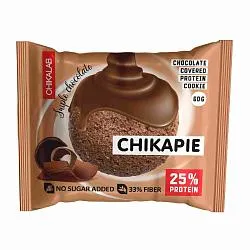Печенье CHIKALAB глазированное с начинкой "Тройной шоколад" /флоу-пак/ 60г*9