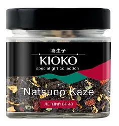 Набор KIOKO YAKUSHIMA FOREST Коллекция черного чая /деревянная коробка с крышкой/ 100г*6