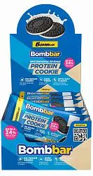 Печенье BOMBBAR с какао глазированное с белым шоколадом /флоу-пак/ 25г*20