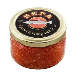 Икра РУССКИЙ ИКОРНЫЙ ДОМ Кета /стекло крышка "twist-off"/ 200г*1