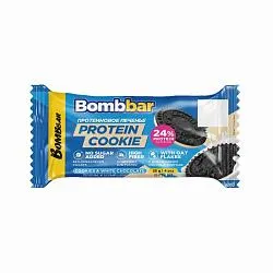 Печенье BOMBBAR с какао глазированное с белым шоколадом /флоу-пак/ 25г*20