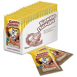 Какао-напиток КАКАО-ПАНДА быстрорастворимый порционный 20г*20
