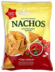 Чипсы PAPA NACHOS кукурузные со вкусом "Соус сальса" 75г*15