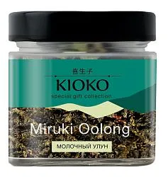 Набор KIOKO OSHIMA SPIRIT Коллекция зеленого чая и улунов /деревянная коробка с крышкой/ 80г*6