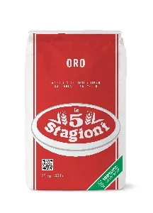 Мука Le 5 Stagioni из мягких сортов пшеницы типа 00 "Голд" (красный лейбл) 25кг*1 