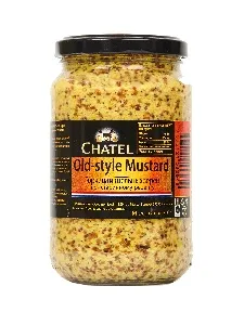 Горчица CHATEL из цельных зёрен /стекло/ 350г*12 Горчица CHATEL из цельных зёрен /стекло/ 350г*12