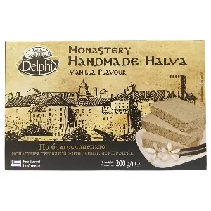 Халва DELPHI с ванилью "Монастырская" /коробка/ 200г*9 Халва DELPHI с ванилью "Монастырская" /коробка/ 200г*9