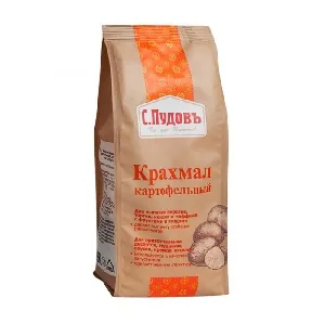 Крахмал С.Пудовъ картофельный /пакет/ 200г*10