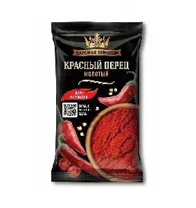 Перец ЦАРСКАЯ ПРИПРАВА красный молотый /пакет/ 25г*20