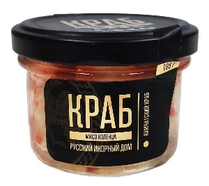 Мясо РИД Краба консервированное в собственном соку (коленце) /стекло/ 105г*1 Мясо РИД Краба консервированное в собственном соку (коленце) /стекло/ 105г*1