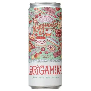 Напиток ORIGAMIKA безалкогольный КОНДИТЕР с лимоном, лаймом, мятой и мелиссой /жесть/ 330мл*8