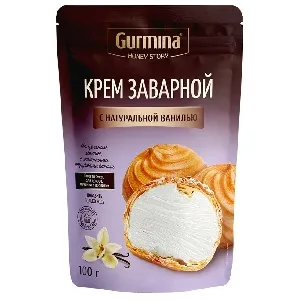 Крем GURMINA HONEY STORY заварной с ванилью 100г*10