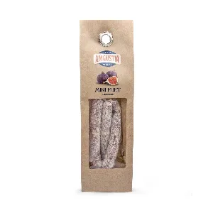 Колбаса AMGUSTIA Mini Fuet с инжиром с/в 60г*1 Колбаса AMGUSTIA Mini Fuet с инжиром с/в 60г*1