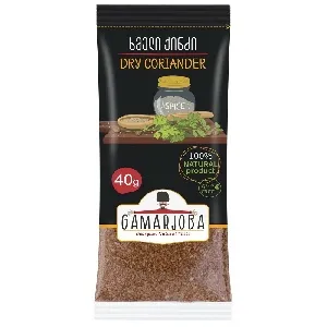 Специя GAMARJOBA Кинза (Кориандр) /пакет/ 40г*20