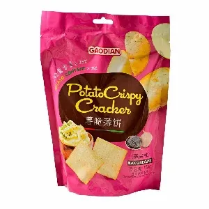 Крекер GAODIAN картофельный с черным чесноком /флоупак/ 168г*12