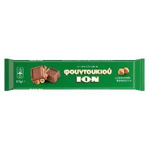 Шоколад ION молочный с цельным лесным орехом 100г*10