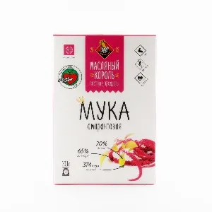 Мука МАСЛЯНЫЙ КОРОЛЬ амарантовая /коробка/ 300г*20 Мука МАСЛЯНЫЙ КОРОЛЬ амарантовая /коробка/ 300г*20