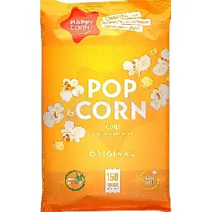 Попкорн HAPPY CORN для СВЧ Сырный /мягкая упаковка/ 100г*24