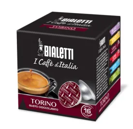 Кофе BIALETTI Torino капсулы для к/маш Bialetti 16 капсул /картон/ 85г*8