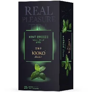Чай KIOKO Limited MINT BREEZE черный с мятой (25пак.*2г) 50г*8