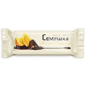 Пастила СЕМУШКА из апельсина в шоколадной глазури /шоубокс/ 30г*16