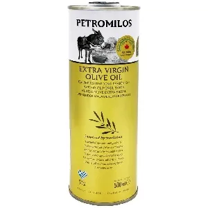 Масло PETROMILOS оливковое E.V. кислотность AC 0,5 /жесть/ 0,5л*12