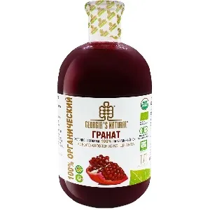 Сок GEORGIA'S NATURAL ORGANIC Гранатовый холодного отжима /стекло/ 1000мл*6