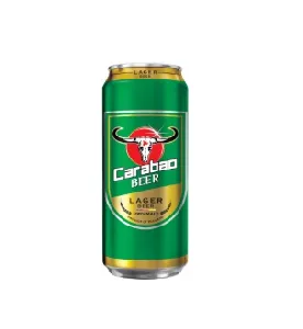 Пиво CARABAO 4,9% светлое фильтрованное /жесть/ 0,49л*12
