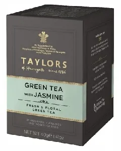 Чай TAYLORS зеленый с цветками жасмина 20 пак. /картон/ 40г*6