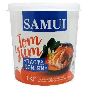 Паста SAMUI TOM YAM "Том Ям" /ведро пэт/ 1кг*12
