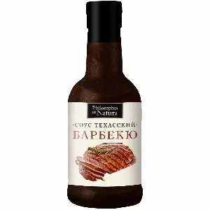 Соус Philosophia de Natura Техасский Барбекю /стекло/ 230г*6
