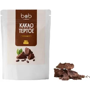 Какао BOB Натуральное тертое Эквадор /дой-пак/ 200г*1
