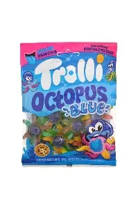 Мармелад TROLLI ОCTOPUS BLUE Голубой осьминог100г*96