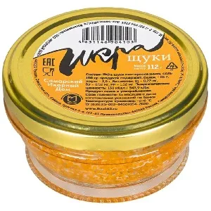 Икра САМАРСКИЙ ИКОРНЫЙ ДОМ Щуки /стекло/ 112гр*24 Икра САМАРСКИЙ ИКОРНЫЙ ДОМ Щуки /стекло/ 112гр*24