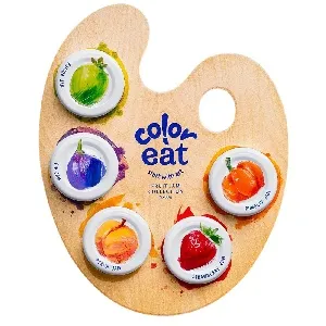 Джем COLOR EAT набор инжир, клубника, тыква, персик, фейхуа (5шт*30) /стекло/ 150г*16
