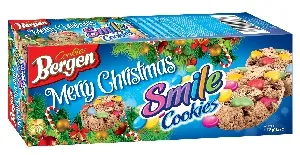 Печенье BERGEN "Smile cookies" с кусочками шоколада и шоколадным драже, покрытым глазурью НГ /картон/ 135г*18 Печенье BERGEN "Smile cookies" с кусочками шоколада и шоколадным драже, покрытым глазурью НГ /картон/ 135г*18