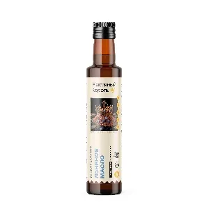 Масло МАСЛЯНЫЙ КОРОЛЬ Льняное нерафинированное /стекло/ 0,25л*12