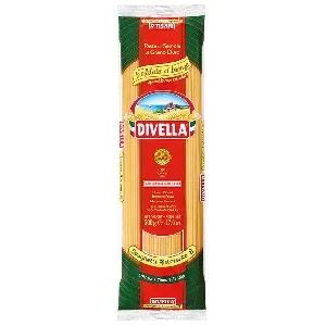 Макаронные изделия DIVELLA Lunga di semola BRONZO №8 SPAGHETTI RISTORANTE 500г*24
