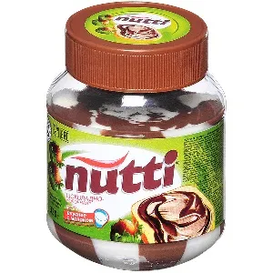 Шоколадная паста NUTTI молочная (стекло) 330г*12 Шоколадная паста NUTTI молочная (стекло) 330г*12