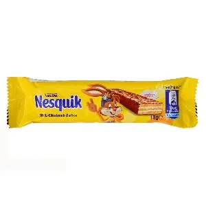 Батончик NESQUIK Wafer вафля в молочном шоколаде /шоубокс/ 18г*30 Батончик NESQUIK Wafer вафля в молочном шоколаде /шоубокс/ 18г*30