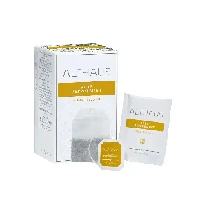 Чай ALTHAUS Pure Peppermint - Чистая мята, пак. на чашку (1,75гр*20) /картон/ 35гр*12