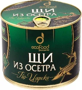Щи ECOFOOD из осетра по-Царски /жесть/ 530г*4