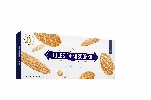 Вафли JULES-DESTROOPER хрустящие сливочные "Butter Waffles" /картон/ 100г*12 